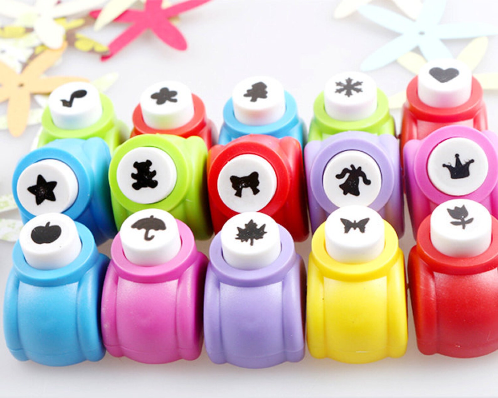 Different Shaped Mini Hole Punch Scrapbook Accessory Etsy