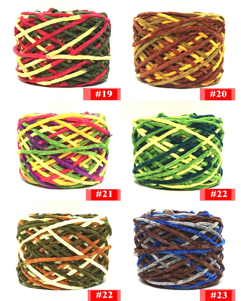 Soft Thick Yarn Knitting Crochet Wool Etsy