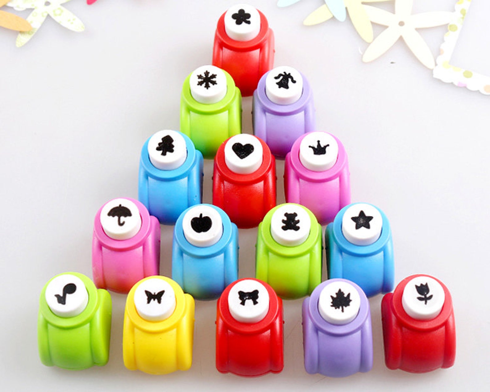 Different Shaped Mini Hole Punch Scrapbook Accessory Etsy