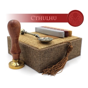 Cthulhu Mythos Seals - lakstempel cadeauset/kit