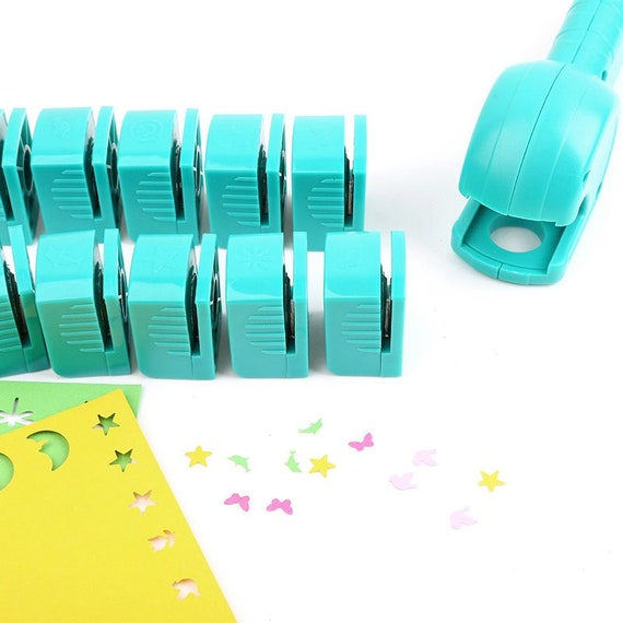 Mini Shape Hole Punch Set: Scrapbook Paper Craft Accessory