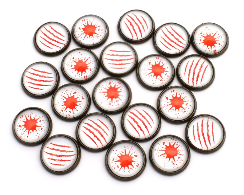 Tabletop Wargaming Wound Markers / Tokens for Warhammer 40k / - Etsy