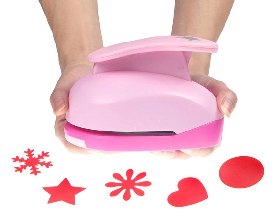 Large Card / Paper Shape Cutter Hole Punch Scrapbook Accessory 