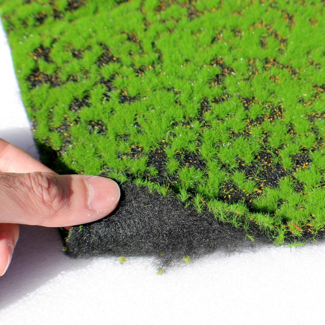Grass Display Model Grass Terrain Mat for Scale Model Miniature Displays - Etsy