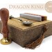 Mortal Kombat Dragon King Seal - Wax Stamp Gift Set / Kit