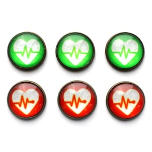 Death Save Tokens / Counters for D&D Role Playing Games