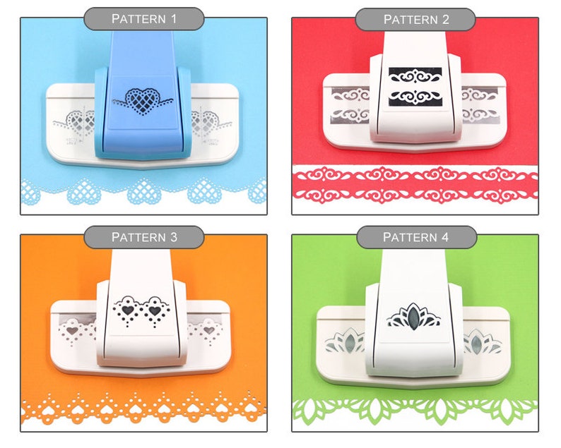 Border Trim Hole Punch Card and Scrapbook Accessory