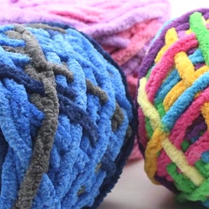 Soft Thick Yarn Knitting - Crochet Wool