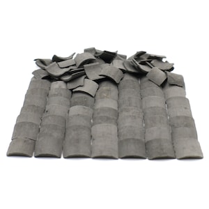 Miniature Clay Roof Tiles - Model Stone Bricks for Modelling and Dollhouses