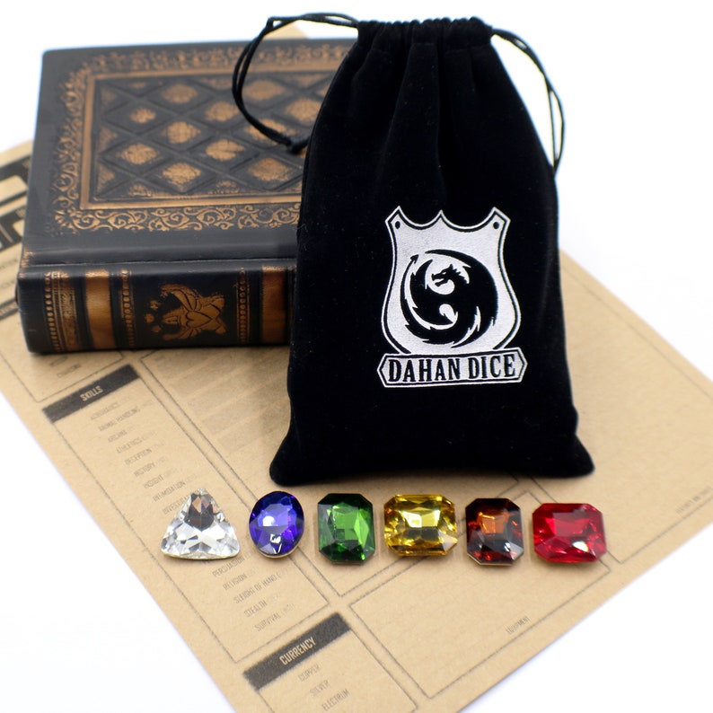 Gemstone Props for Splendor and TRPG Games image 1