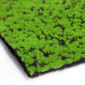 Grass Terrain Mat for Scale Model Miniature Displays