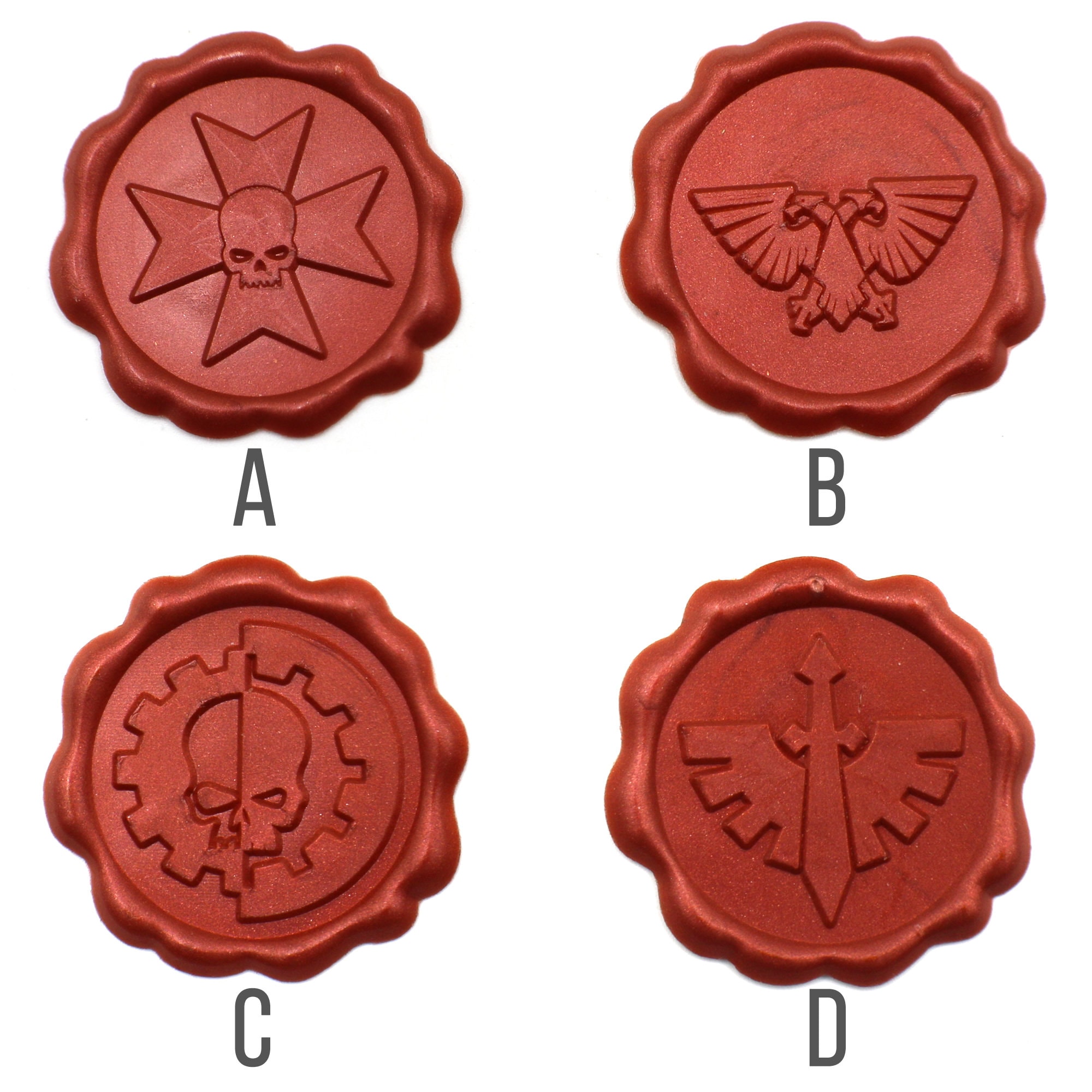 Warhammer 40K Purity Seals Self Adhesive Seals and Parchment Etsy Canada