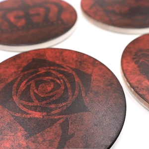 Vampire Clan Ceramic Coasters