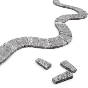 Resin Paving Bricks for Micro Landscapes and Dollhouses