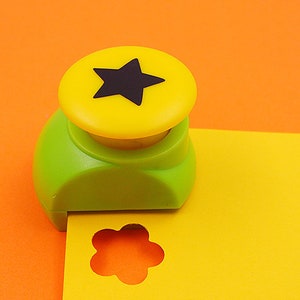 Paper and Card Shape Cutter Hole Punch 2.5cm Shapes Scrapbook Accessory image 4