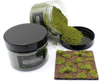 Grass Powder for Modelling Military Dioramas / Dollhouse Landscapes