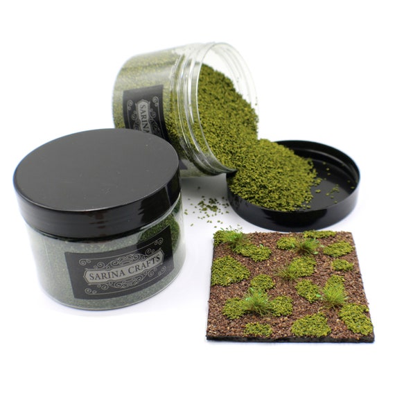 Grass Powder for Modelling Military Dioramas / Dollhouse Landscapes