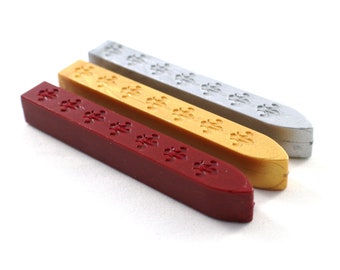 Sealing Wax Sticks for Stamps / Seals - 12 Colours Available