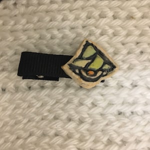 Handmade Snufkin Hair Clip / Barrette