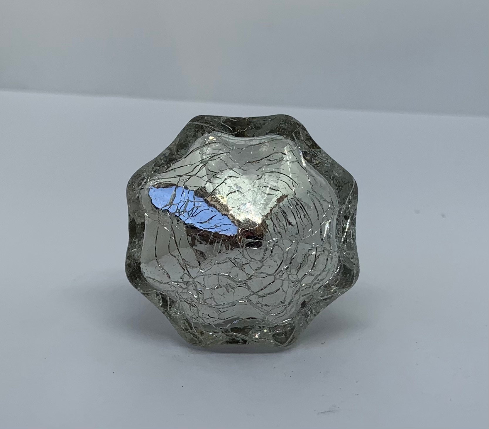 Mercury Glass Knobs Dresser Drawer Pulls Knobs Etsy