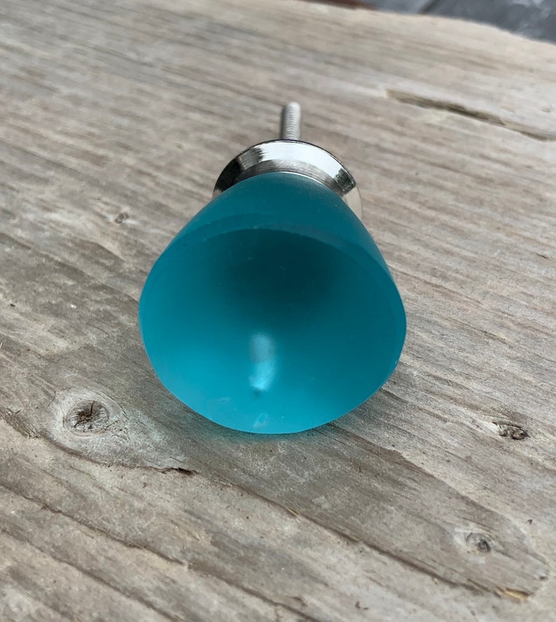 2nds Turquoise Blue Sea Glass Knob Dresser Drawer Pull / Etsy Canada