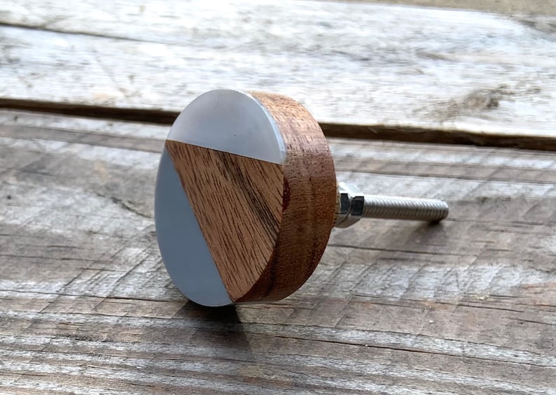 Unique Knob Modern Drawer Pull Geometric Art Deco Etsy Canada