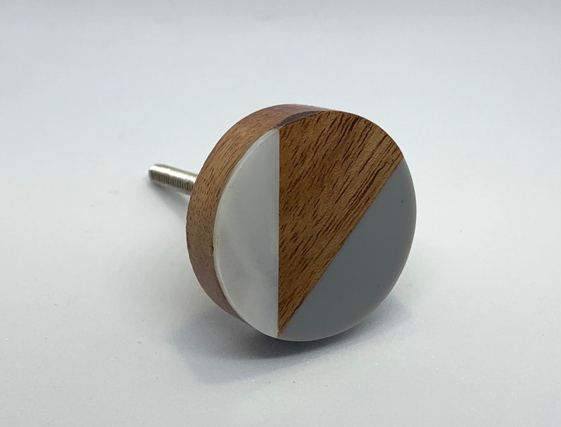 Unique Knob Modern Drawer Pull Geometric Art Deco Etsy Canada