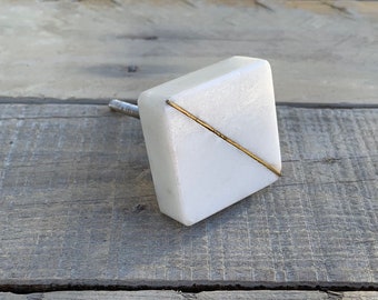 Pierre Rectangle bouton d'or avec fil long Tiroir Porte Pierre Rectangle bouton d'or avec fil long Tiroir Porte