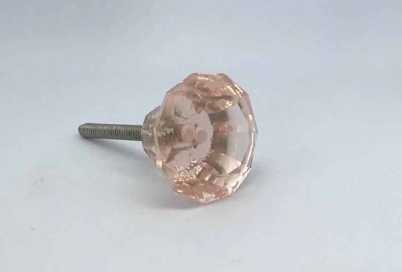 Rosa cristal perilla dresser cajón tire / armario gabinete | Etsy