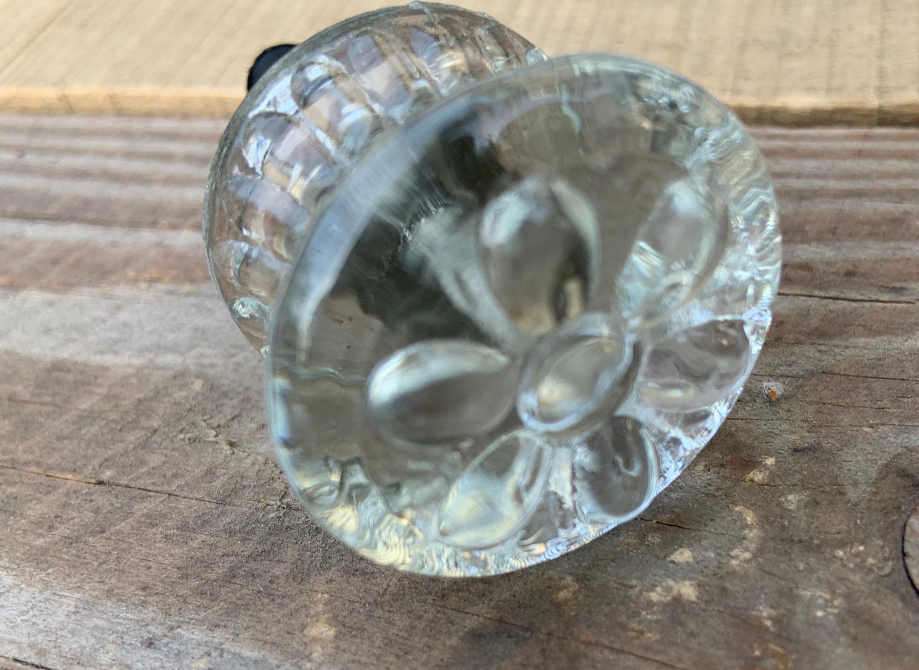 Perilla de cristal transparente / perillas de tocador / cajón | Etsy