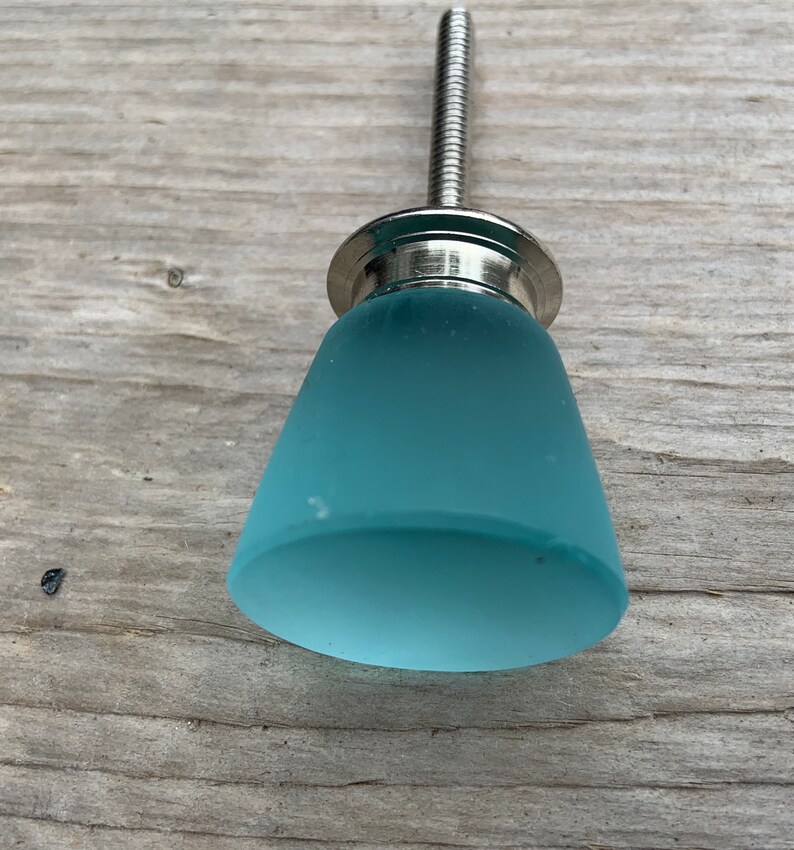 2nds Turquoise Blue Sea Glass Knob Dresser Drawer Pull / Etsy Canada