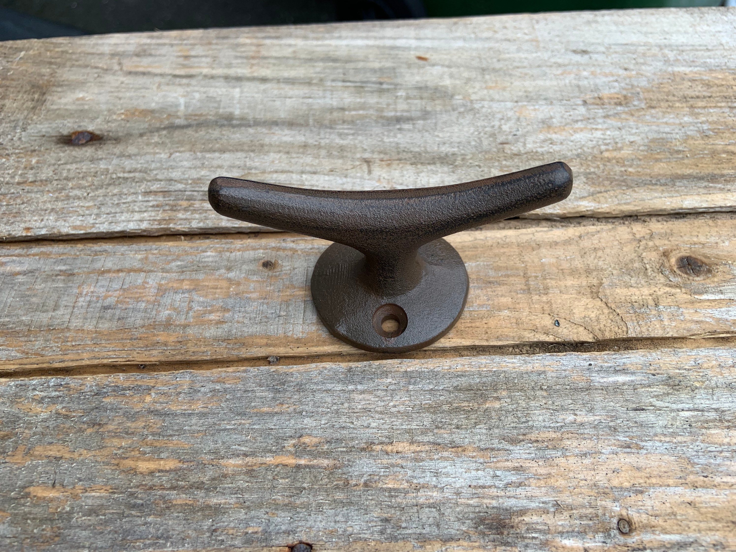 Boat Cleat Hooks Outdoor Towel Hooks Nautical Drawer Pulls Etsy Canada
