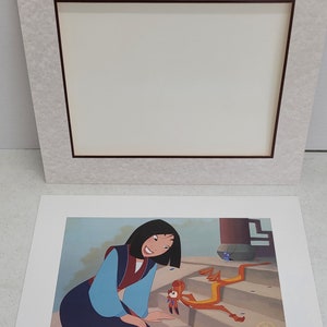 Disney's MULAN Lithograph Disney Store Exclusive, 1999. Commemorative Lithograph, 14 x 11. Excellent condition. image 3