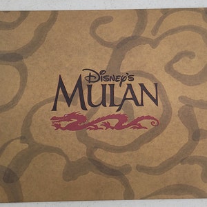 Disney's MULAN Lithograph Disney Store Exclusive, 1999. Commemorative Lithograph, 14 x 11. Excellent condition. image 1