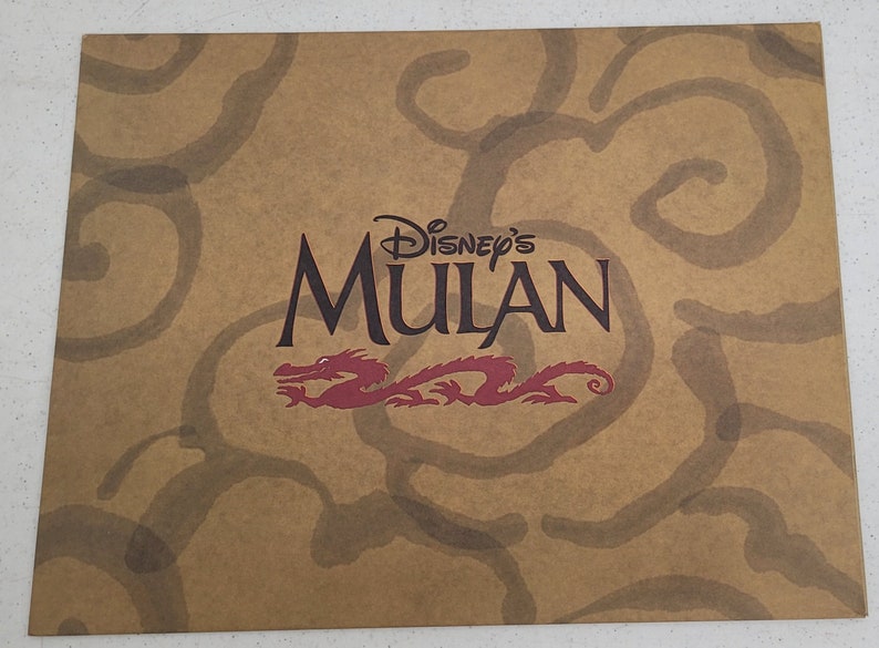 Disney's MULAN Lithograph Disney Store Exclusive, 1999. Commemorative Lithograph, 14 x 11. Excellent condition. image 1