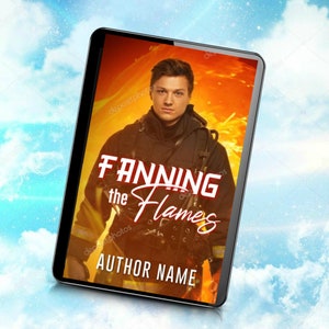 Premade Romance Ebook Cover: Fireman Adventure (Digital Cover)