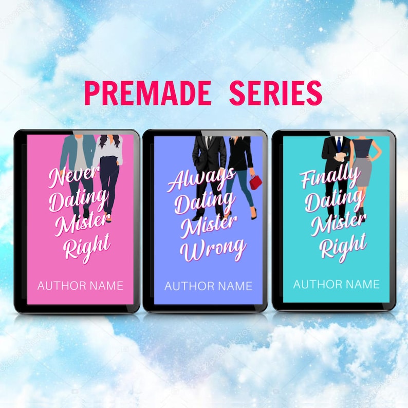 Custom Ebook Cover Design: Romance, Illustrated Vector Book Cover Design, Amazon KDP, Digital Book Cover, Self-Publishing, Indie image 4