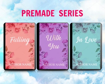 Vorgefertigte Romanze Ebook Cover Serie: Florales Design (Digital Cover), Discreet Cover, Objekt Cover, Illustriertes Vektor Cover
