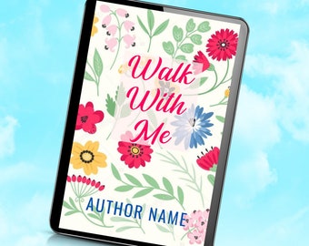Floral Romance Ebook Cover: Premade Contemporary Book Cover