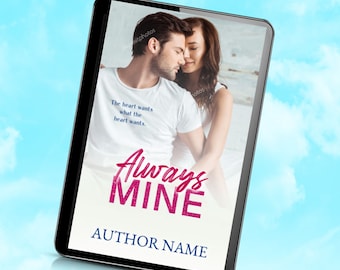 Premade Romance Ebook Cover: Contemporary Couple Design (Digital Download)