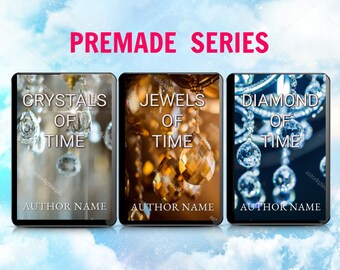 Premade Ebook Cover Trilogy: Paranormal Romance, Illustrated (Digital Cover)