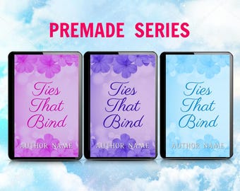 Vorgefertigte Romanze Ebook Cover Serie: Blumendesign (Digitales Cover)