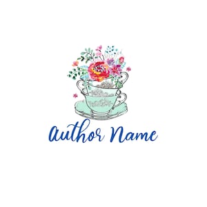 Author Logo, Company Logo, Blog Logo, Website Logo, Feminine Logo, Cute Logo, Pretty Logo, Social Media Logo, Signature Logo