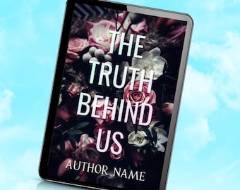 Florale vorgefertigte Ebook-Cover: Romantik, Geheimnis (Digitales Cover)