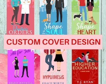 Custom Ebook Cover Design: Romance, YA, Indie Book Cover (Digital)