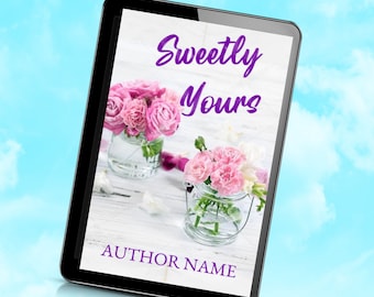 Vorgefertigte Romanze Ebook Cover: Florales Objekt Design