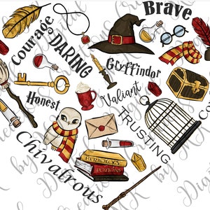 Red Wizard Heart, PNG File, 300 dpi, Decal, Sublimation, Instant Download