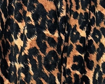 Towel Pants, Youth Large 14/16, "Brown Cheetah" Fun Print, Swimmers & Swim Teams, Comfortable, Absorbent, FUN!!