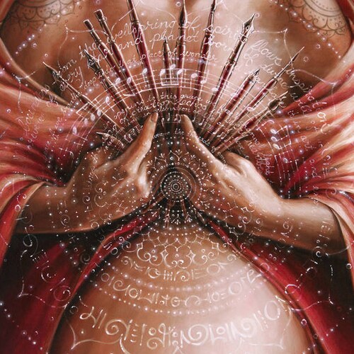 Healing Tapestry by Autumn Skye ART Etsy