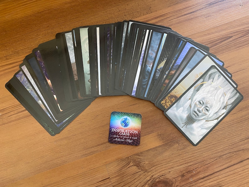 INSPIRATION CARDS Complete Set of 66 cards, INCLUDING newest 2023 edition Oracle Deck by Autumn Skye image 1